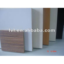 different colors melamine faced mdf for furniture usage